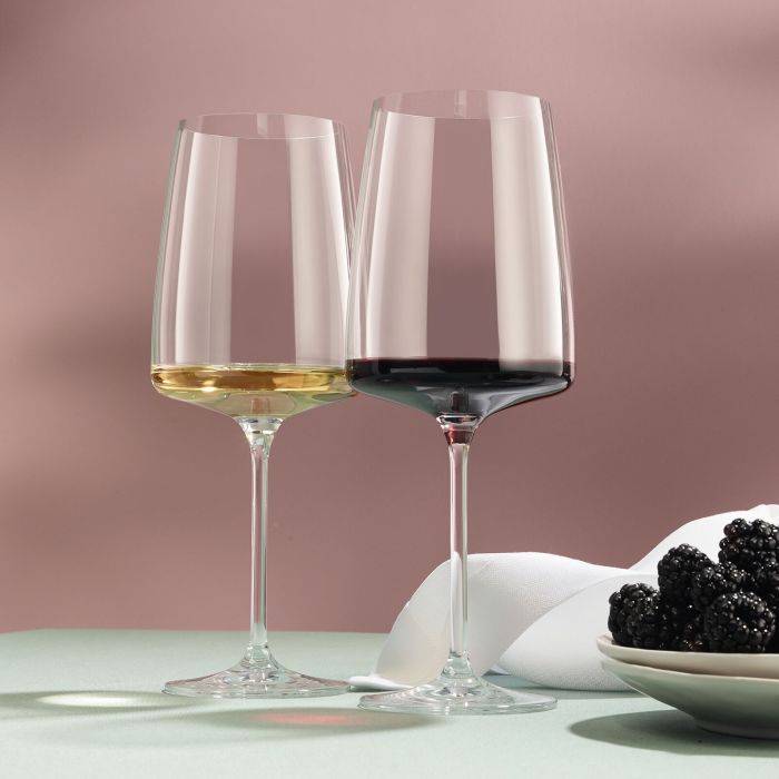  Copas de vino modernas, juego de 4 copas de vino de