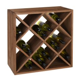Botelleros para vino 52 cm, módulo cuadrados